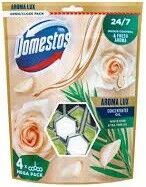 Domestos Wc Aroma Luź WHiste Rose& Tea Tree Oil 4szt Zawieszka Wc