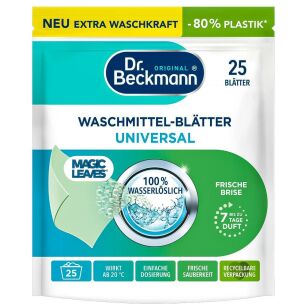 DR.Beckmann Magiczne Listki Do Prania Uniwersalne 25szt