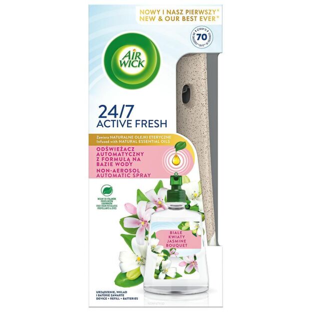 Air Wick Odświeżacz Automatyczny Białe Kwiaty 228ml