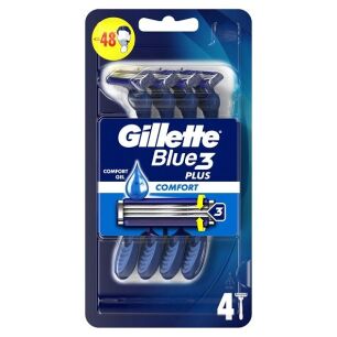 Gillette 4szt Blue3 Plus Comfort Maszynki Do Golenia