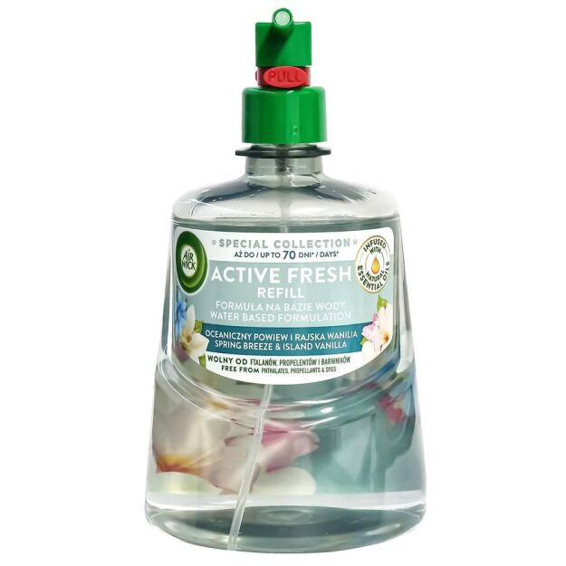 Air Wick Odświeżacz Zapas Oceaniczny Powiew i Rajska Wanilia 228ml