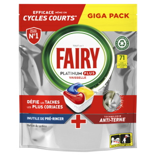 Fairy Platinium Plus Kapsułki Do Zmywarki 88szt Lemon