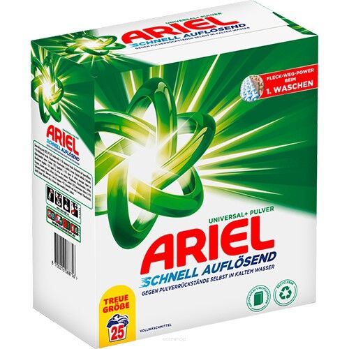 Ariel Proszek Do Prania 25p 1,5kg Uniwersal