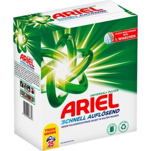 Ariel Proszek Do Prania 25p 1,5kg Uniwersal