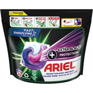 Ariel Kapsułki Do Prania Czarnego 3in1 Black 36szt