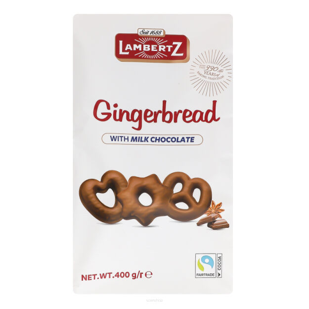 Lambertz Gingerbread Milk Mixed Shapes 400g