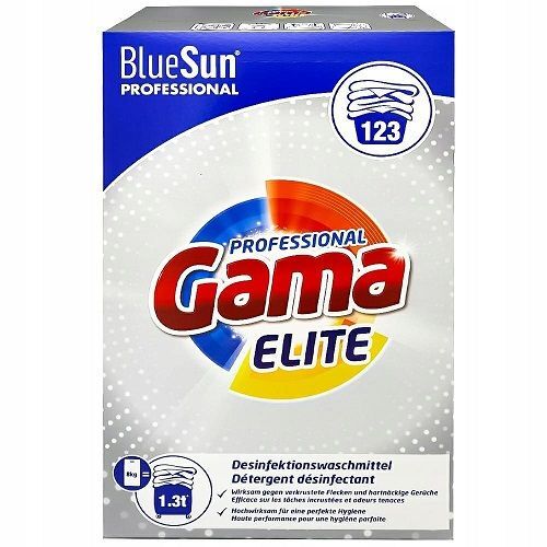 Gama Elite Professional Uniwersalny Proszek Do Prania 123p 8kg