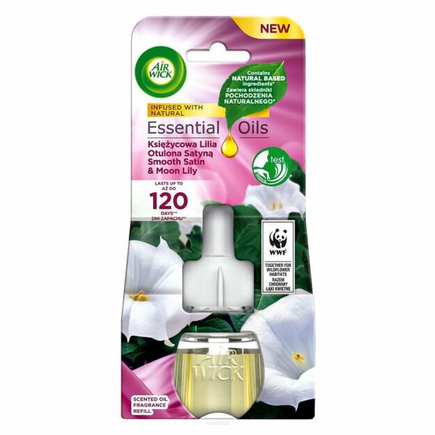 Air Wick Elektryczny Zapas 19ml Księżycowa Lilia