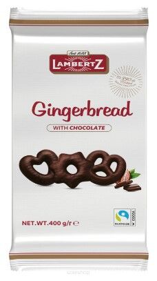 Lambertz Gingerbread Dark Mixed Shapes 400g