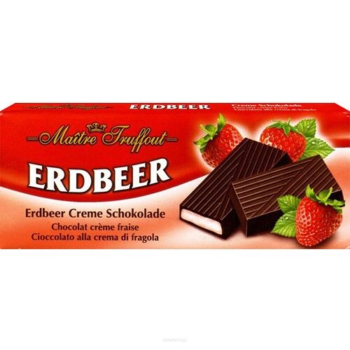 Maitre Erdbeer Czekolada Truskawkowa 100g