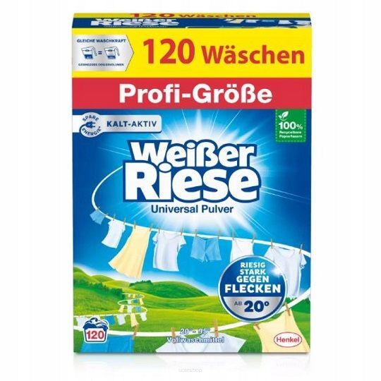 Weißer Riese Proszek Do Prania 120 Prań 6kg Universal