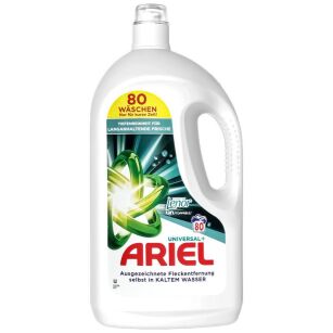 Ariel Plus Lenor Touch of Unstoppables Żel Do Prania Uniwersalny 80 prań 4L
