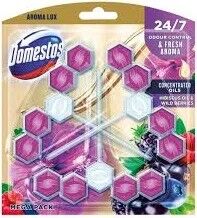 Domestos Aroma Lux Hibiscus Oil & Wild Berries 3x55g Zawieszka Wc
