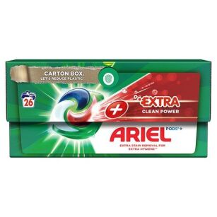Kapsułki Do Prania Ariel Plus PODS Extra Clean Power Uniwersalne 26szt