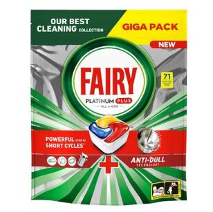 Fairy Platinium Plus Kapsułki Do Zmywarki 71szt Lemon