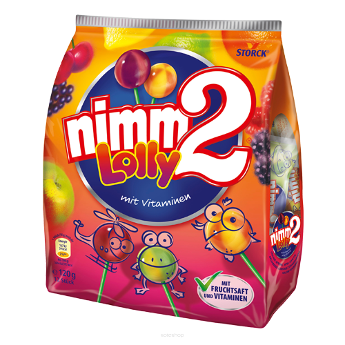 Nimm2 Lizaki 20szt 200g