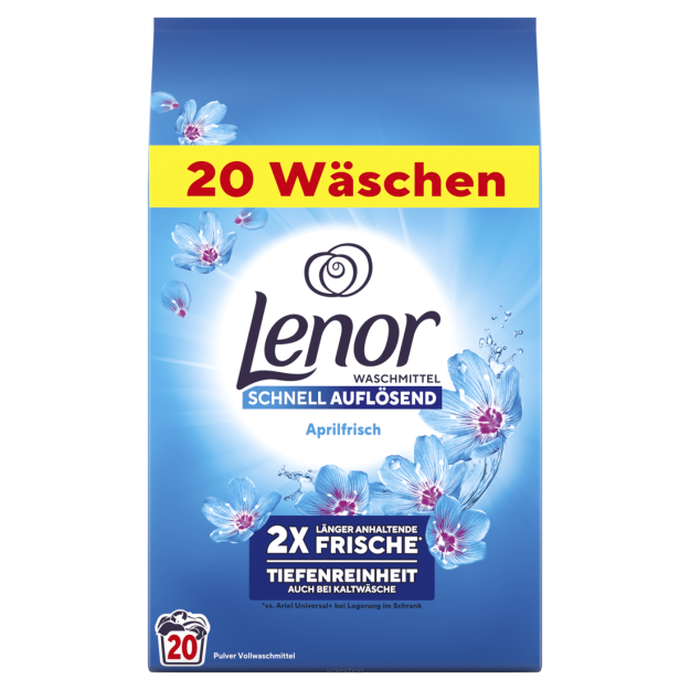 Lenor Proszek Do Prania Aprilfrisch 20 Prań 1.2kg Universal