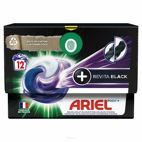 Ariel Kapsułki Do Prania Czarnego 3in1 Black 12szt